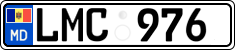 License plate of Moldova, Cars (2015)