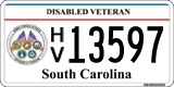 South Carolina, Military (A12345 / AB12345)