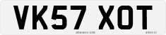 License plate of the United Kingdom, 2001 year system