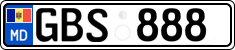 License plate of Moldova, Cars (2015)