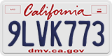 California, Passenger Car (1ABC234)