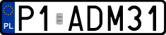 License plates of Poland, Vanity Plates