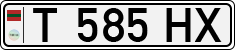 Non-recognized and partially recognized states, Transnistria (cars)