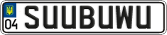 License plate Ukraine, Vanity Plates