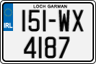 License plate of Ireland, Regular plates