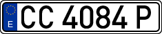 License plates of Spain, 1971 year series
