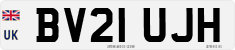 License plate of the United Kingdom, 2001 year system