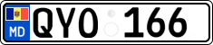 License plate of Moldova, Cars (2015)