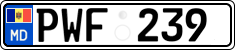 License plate of Moldova, Cars (2015)