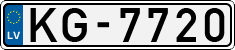 License plate of Latvia, Regular car plates
