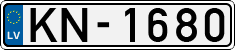 License plate of Latvia, Regular car plates