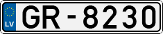 License plate of Latvia, Regular car plates