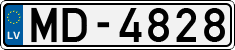 License plate of Latvia, Regular car plates