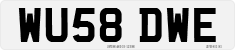 License plate of the United Kingdom, 2001 year system