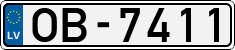 License plate of Latvia, Regular car plates