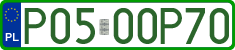 License plates of Poland, Professional plates