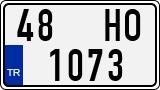 License plate of Turkey, Regular plates