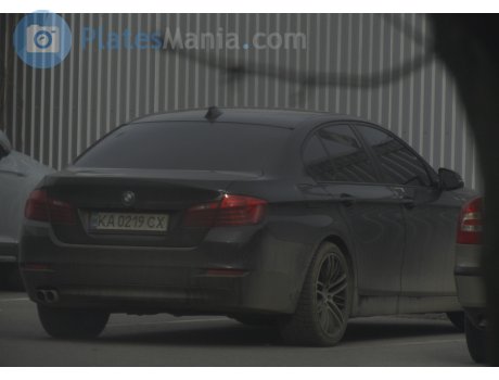 KA 0219 CX, BMW 5 Series