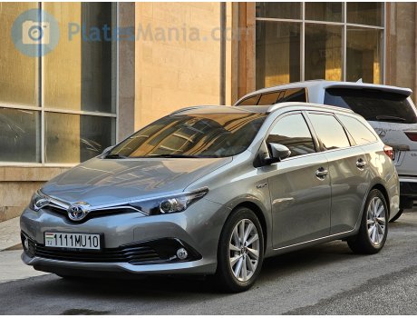 1111MU10, Toyota Auris