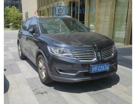 沪B·CZ636, Lincoln MKX