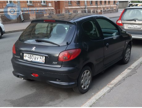 р480ву47, Peugeot 206