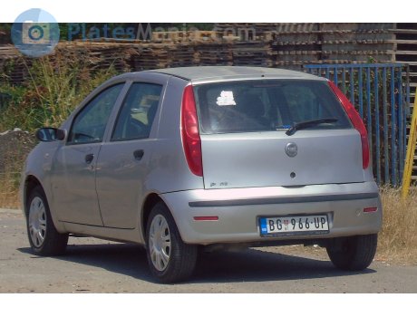 BG 966-UP, FIAT Punto