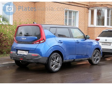 о444нн750, Kia Soul