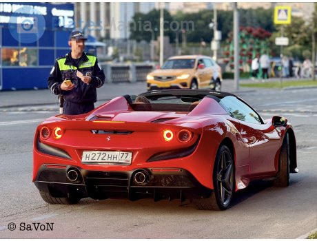 н272нн77, Ferrari F8
