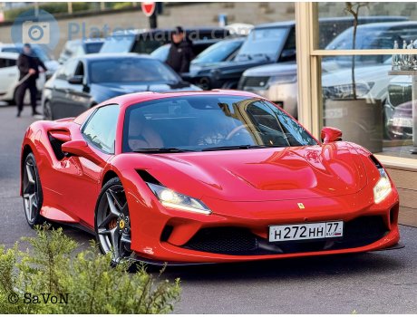 н272нн77, Ferrari F8
