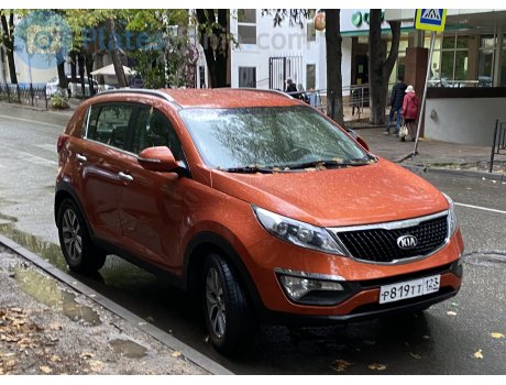 р819тт123, Kia Sportage