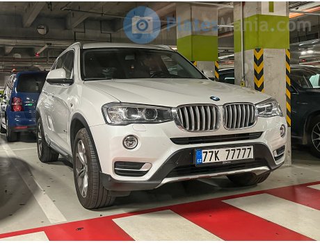 77K 77777, BMW X3