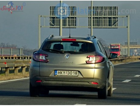 HKY-3018, Renault Mégane