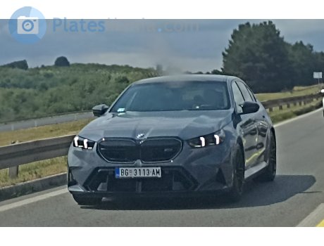 BG 3113-AM, BMW M5