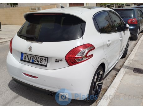 KNX-9481, Peugeot 208