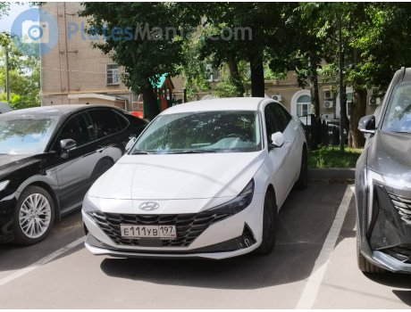 е111ув197, Hyundai Elantra