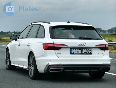 OF TM 1996, Audi A4