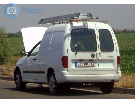 BG 2849-KK, Volkswagen Caddy