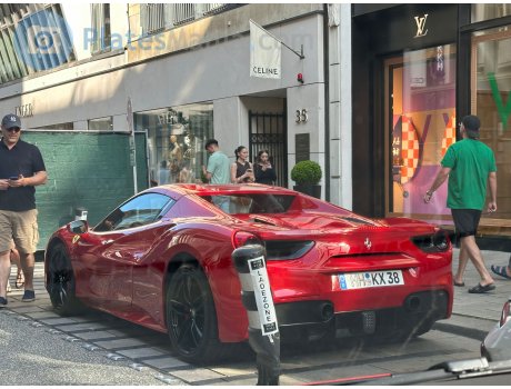 HH KX 38, Ferrari 488