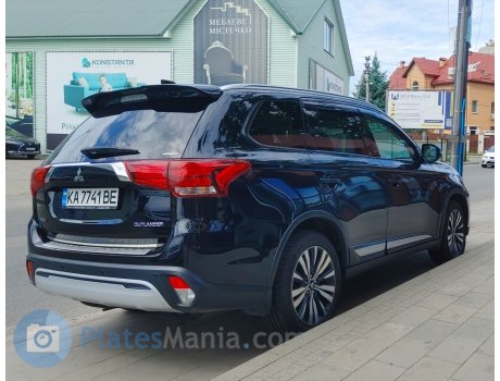 KA 7741 BE, Mitsubishi Outlander