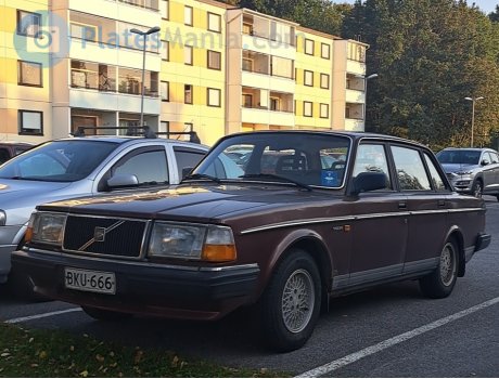 BKU-666, Volvo 240-Series
