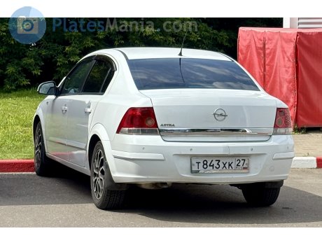т843хк27, Opel Astra