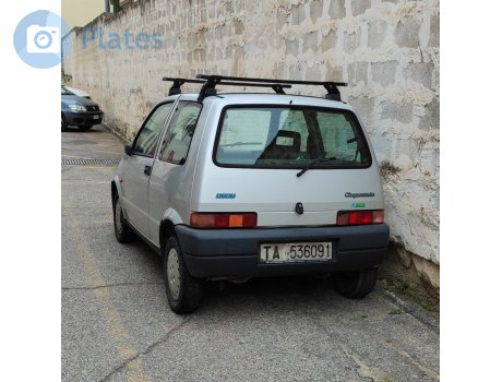TA 536091, FIAT Cinquecento