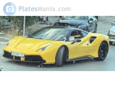 CB 5481 TK, Ferrari 488
