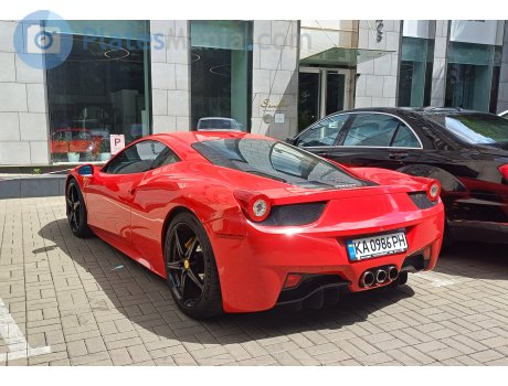 KA 0986 PH, Ferrari 458
