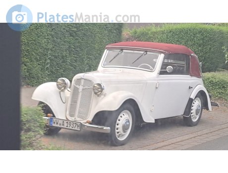 WW A 1937H, Adler Trumpf