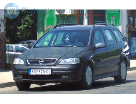 BG 875-CU, Opel Astra
