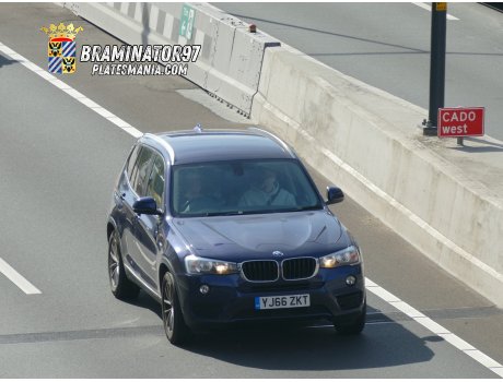 YJ66 ZKT, BMW X3