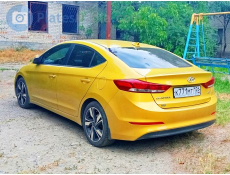 к771мт126, Hyundai Elantra