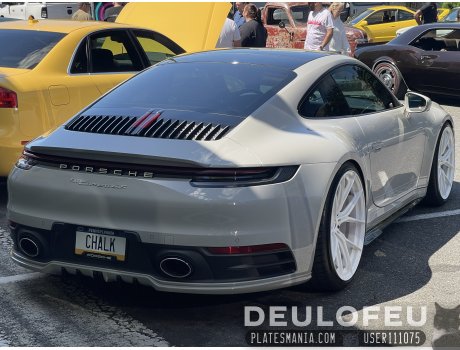 CHALK, Porsche 911