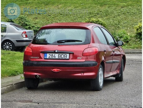 284 BDB, Peugeot 206